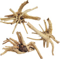 Tfwadmx Aquarium Driftwood, 7-11" Spider Wood Sinkable Driftwood for Fish Tank Decorations Natural Branches for Reptile, Assorted Spider Wood Branch Pack of 3