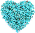 WAYBER 2 Lbs/920g Green Turquoise Decorative Stones Irregular Aquarium Pebbles Crystal Rocks Quartz Gravels for Fish Turtle Tank/Succulent Plants/Air Plants Decoration (Fill 2 Cups)