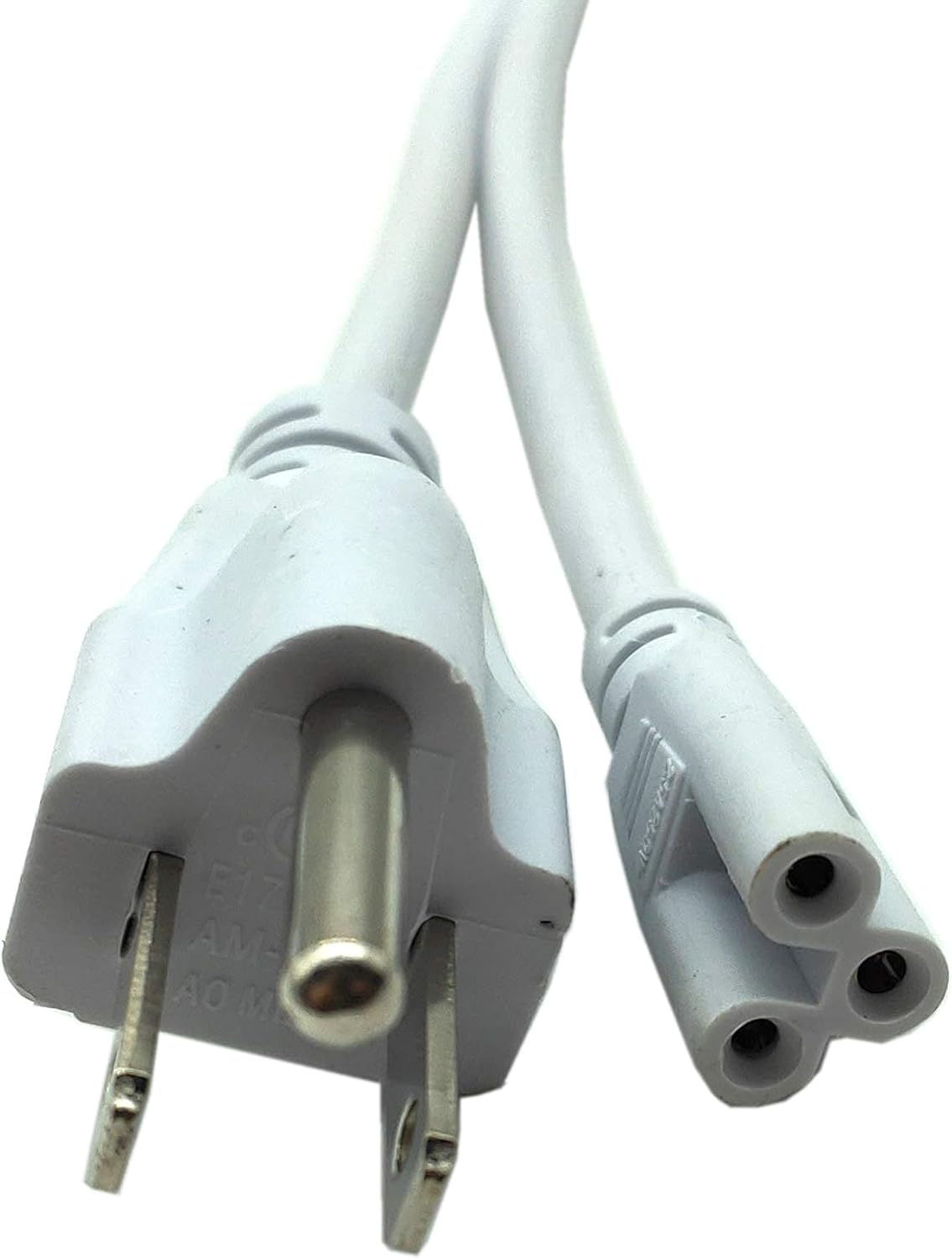 T5 T8 LED Wire Connector Power Cord LED Tube Power Extension Cord with on/Off Plug for LED T5 T8 Light Tube Integrated LED Light Fixture Extension Cable Wire (1M/3Ft US 3pin)