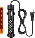FREESEA Aquarium Heater for Fish Tank: 50W Small Submersible Thermostat with Off-Water Protection & UL Certified Cord for 3-10 Gallon Fish Turtle Tanks Enthusiasts