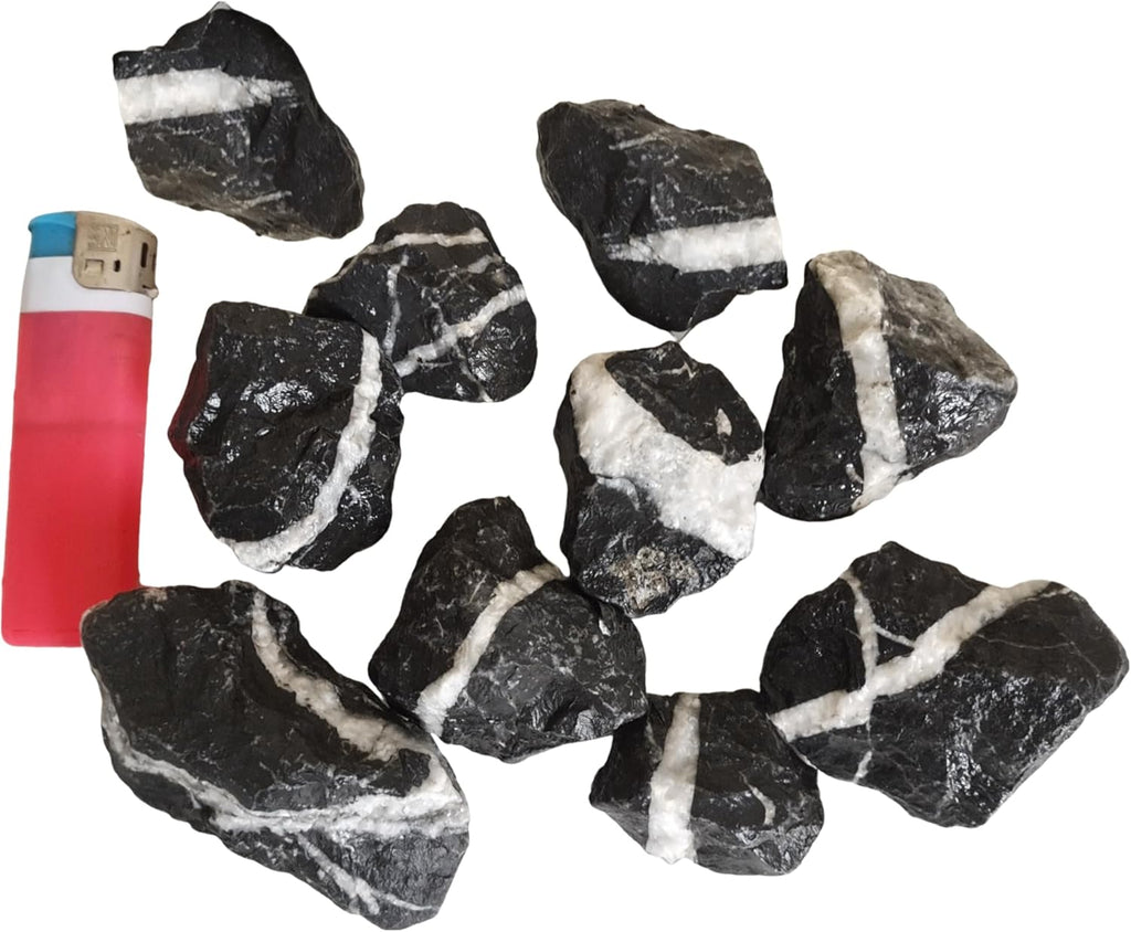 Carefully Selected Small Acid Wash Seiryu Stones,Boutique Seiryu Stones, PH Neutral Decorative Aquarium Rocks, seiryu Stone Aquarium Rock (1-2inch 20pcs)