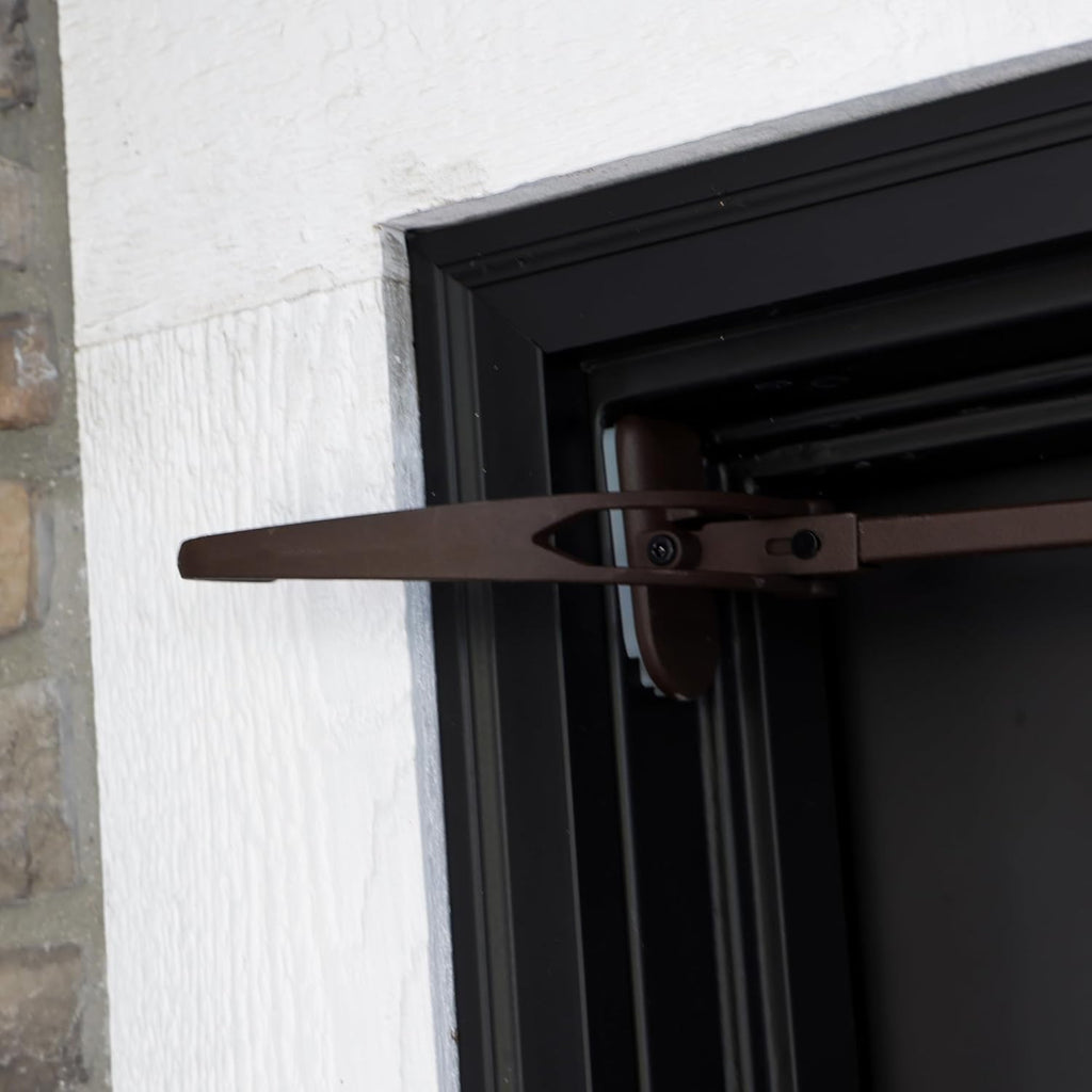 VILLAGE LIGHTING COMPANY [Front Door Garland Hanger] - Adjustable to Different Door Widths | Heavy-Duty Cast Iron | Decorative Christmas Decor | No Nails, Screws, or Damage