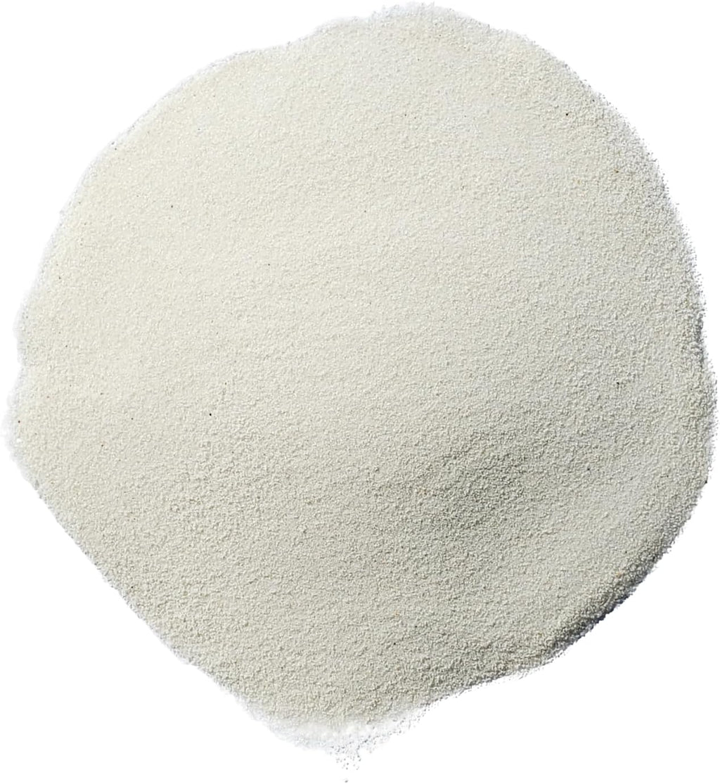 5 lb Natural White Sand for Sandbox, Sand Art, Home Decor, Sensory Bin, Aquarium & More, Odorless, Non-Toxic, Safe for Kids & Pets, Versatile, and Clump-Free for Easy Handling