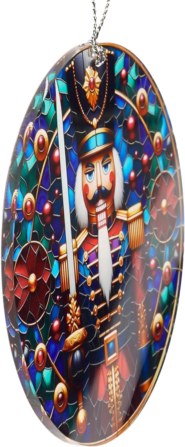 Nutcracker Ornaments for Christmas Tree, Nutcracker Ornaments, Christmas Ornaments 2025, Classic Nutcracker Soldier Design, Vintage Christmas Decoration, Elegant Holiday Ornament Gift for Home Décor