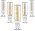 G9 Led Bulbs 75W 80W 100W T4 Clear Halogen Equivalent,1000 lm,3000K Soft Warm White,AC120V G9 8W Bi-pin LED Corn Light Bulb for Chandelier Pendant Wall Ceiling Floor Ligting,Non-flicker,5Pack