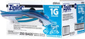 Ziploc® Freezer And Storage Bags, 1 Gallon, Box Of 250 Bags