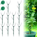 Stackable Monstera Plant Support, Garden Stakes for Climing Plants Stem Support, Plant Sticks for Outdoor Potted Plants, Pothos, Vine, Flower Use (10pcs)