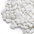 Onlyfire 18lb White Pebbles,1/5" Natural Decorative River Rocks Aquarium Gravel for Indoor Plants, Vases, Succulents and Outdoor Garden Landscaping