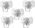 5 Pack Hexagon Garage Light Connectors 120° Y-Connector 2 Pin 3 Way LED Garage Light Copper Pin DIY Hexagon Accessories Replacement/Spare for Honeycomb Lighting Systems(5 Pack Y Connector)