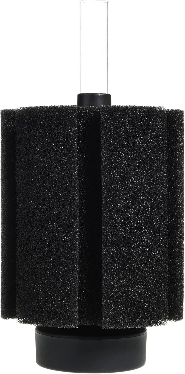 ALEGI Aquarium Bio Sponge Filter with Ceramic Media for Clear and Quiet Aquariums for Betta Fry Shrimp Tiny Fish Tank (10-40 Gallon 1 Pack)