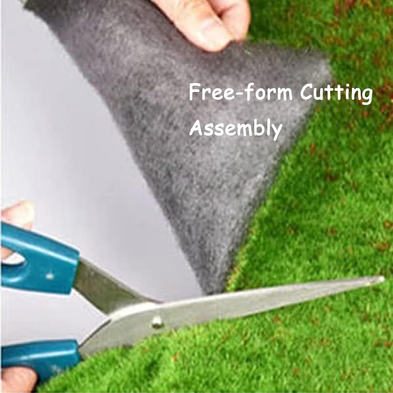 Artificial Moss Mat 1x1m(3.2x3.2ft) DIY Fake Moss for Art Wall Florist Decor Balcony Deck Patio Backyard Indoor Outdoor Decor