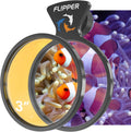 Flipper DeepSee Viewer Orange Filter Attachment for Flipper DeepSee Viewer Nano 3" Magnetic Aquarium Glass Magnifier for Coral Color Correction, Reef Photography and Aquarium Videography