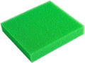 AQUANEAT Aquarium Filter Sponge Open Cell Foam Sheet Bio Sponge Filter Media Pad HMF Fish Tank Sump Divider (11" Lx 10.25" W x 2" H, Green)