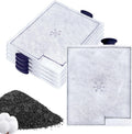 10Pack Large Replacement Filters Cartridges Compatible with Aqueon QuietFlow LED Power Filter Size 20/30/50/75 & E Internal Power Size 40 & Canister Filter Size 200/300/400 & Zilla Size 40