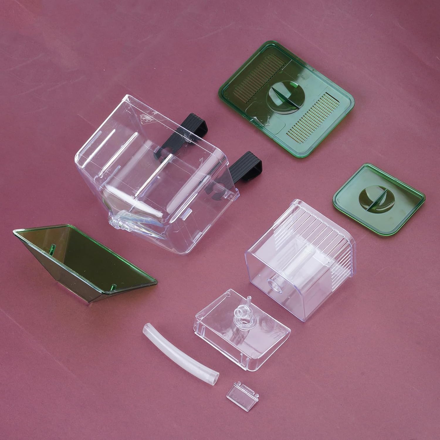 Fishtank Hatchery Incubator Aquarium Small Breeding Box Clear Breeder Isolation Hatching Boxes with Hook Floating Hatchery