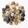 40lbs 1-2 Inch River Rocks, Decorative Mixed Pebbles for Garden Landscaping, Indoor Plants, Fish Tanks, Vases, and Succulents – Ideal for Home Decoration and Outdoor Gardens (Weight : 40 LB, Mixed)