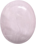 Amazing Gemstone Pink Calcite Crystals and Healing Stones - Large Palm Stone Crystals Piedra - Crystal for Good Luck,Balanced Positive Energy, Meditation - Unique Stocking Stuffers and Birthday Gifts