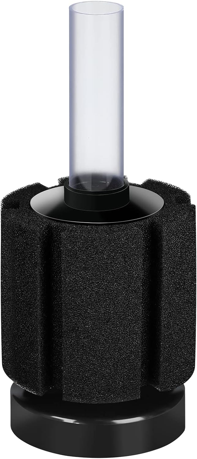 AQUANEAT Aquarium Bio Sponge Filter Breeding Fry Betta Shrimp Nano Fish Tank (Small up to 10Gal)