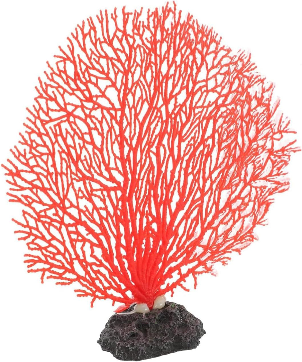 Coral Fish Tank Decorations Fake Coral Reef Decor Artificial Aquarium Plants Ornaments Fish Tank Accessories for Home