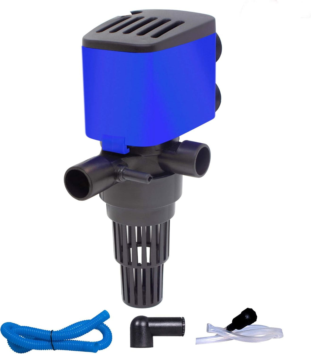 210 GPH Powerhead Submersible Pump - 3 in 1 Aquarium Fish Tank Pump with Oxygenation, Filtration & Water Cycling, 3.3 ft max lift, 15W - 3 Pack