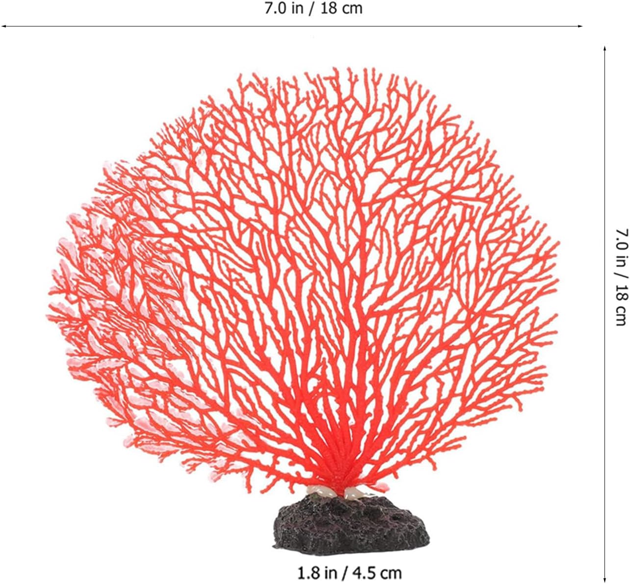 Coral Fish Tank Decorations Fake Coral Reef Decor Artificial Aquarium Plants Ornaments Fish Tank Accessories for Home