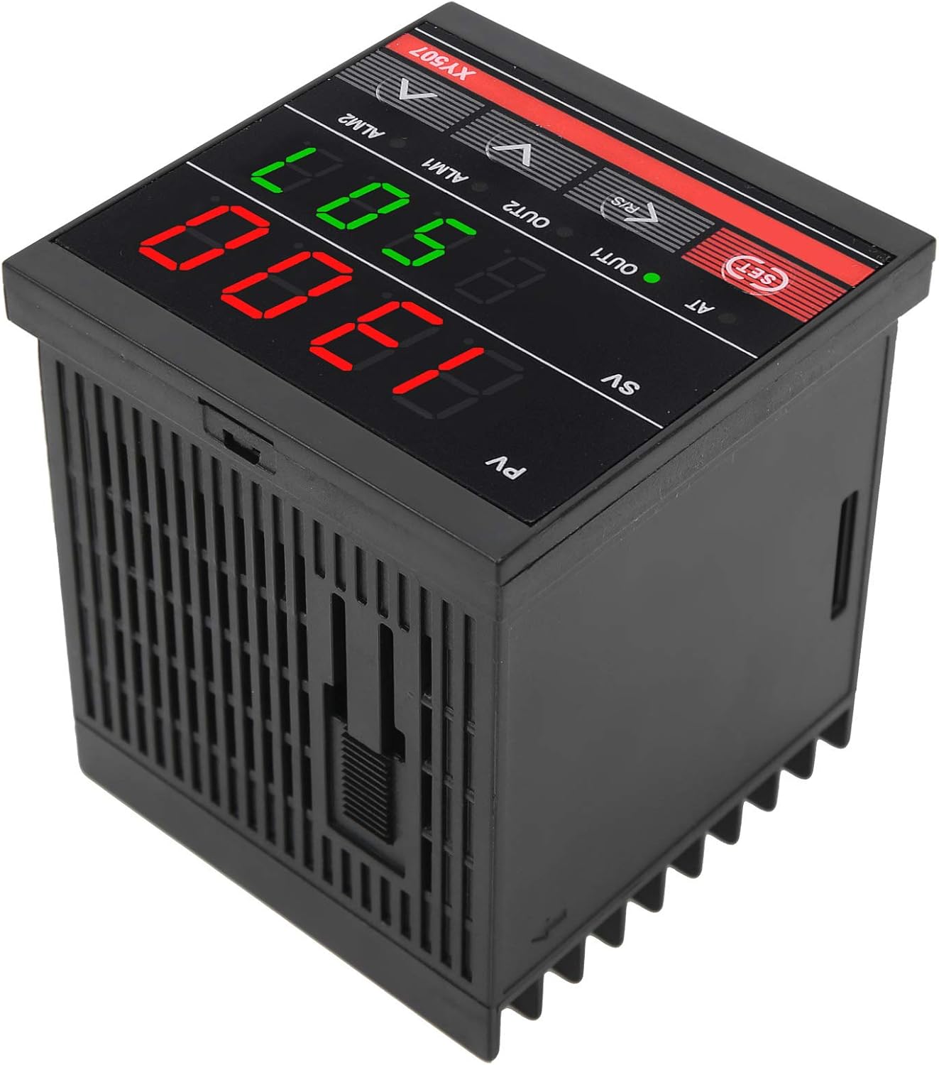 Generic Intelligent PID Temperature Controller, Dual Display Set Process Temperature with Auto Tuning Function, for Kiln Furnace Oven Incubator Heating Cooling Control