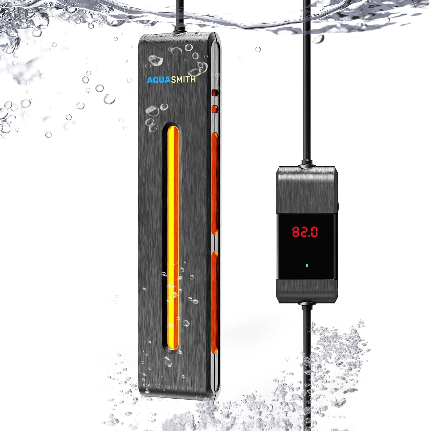 Aquarium Heater,200W Fish Tank Heater,Suitable for 50-60 Gallon Fish Tank,Dual-chip Intelligent Temperature Control,Has a Variety of Intelligent Security Protection Functions