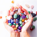 3lbs Tumbled Crystals Bulk Polished Rocks Stones Healing Crystals and Stones for Tumbling Assorted Gemstone for Jewelry Making Healing Meditation Spiritual and Decor 15MM