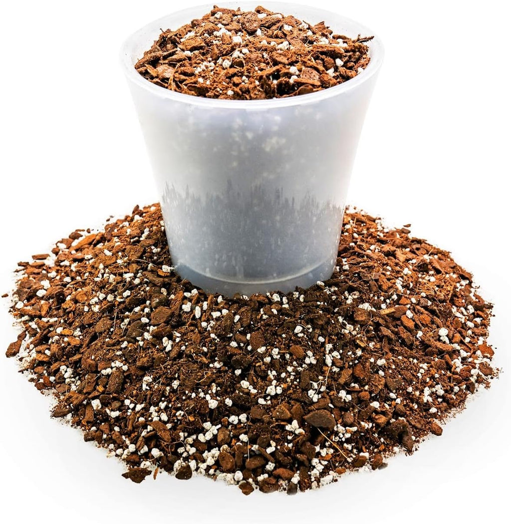 Premium Monstera Soil Mix by Gardenera - Perfect Drainage and Moisture Retention for Swiss Cheese Plant (3 Quart)