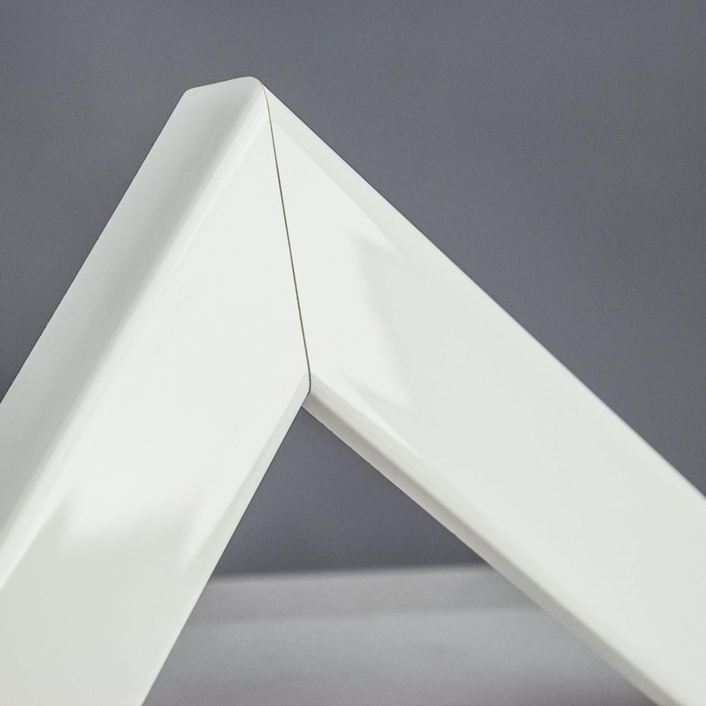 Craig Frames BW74460 14 by 18-Inch Picture Frame, Smooth Wrap Finish, 2-Inch Wide, Glossy White