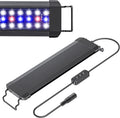 Pawfly 11 W Terrarium Light for 12" to 18" Terrarium Extendable Reptile Tank Light with Full Spectrum Brilliant White Blue Red Lights with Day & Night Modes and Adjustable Brightness