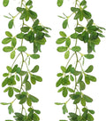 2 Strands 67'' Artificial Vines Garland Kapok Plants with Leaves, Faux Kapok Leaf, Fake Hanging Plants Greenery Decor for Home Bedroom Wall Party Shelves Garden Wedding Decoration (Kapok)