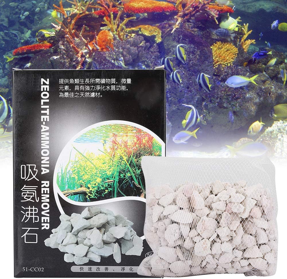 Aquarium Absorb Zeolit, Absorb Zeolite Filter Material Zeolite Rocks, Oder Eliminator, and Activated Deodorizer