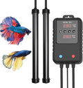 Aquarium Heater 300W, Submersible Fish Tank Heater for 40–75 Gallon Tanks, Digital Display Temperature Controller, Adjustable Thermostat, Overheat & Dry-Run Protection for Betta, Turtle