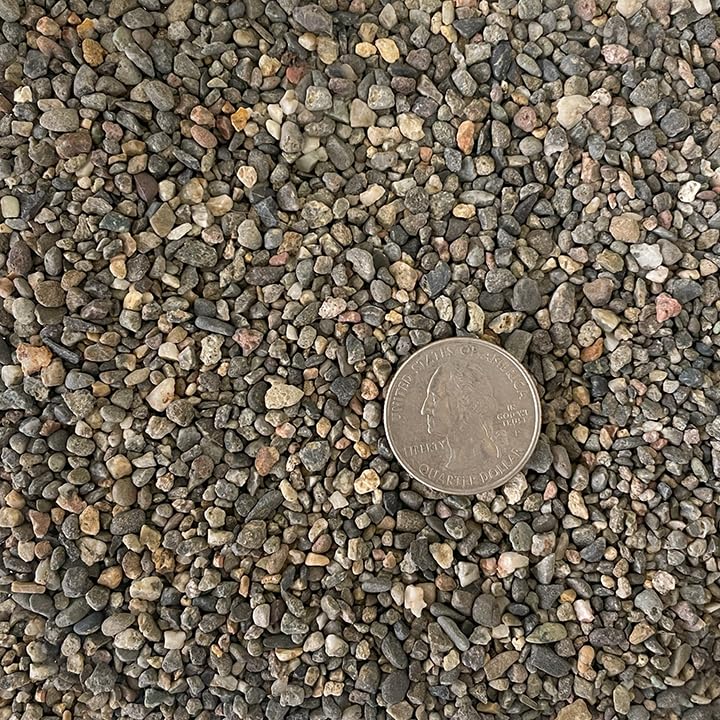 Super Mini Grey Pea Gravel, 40 Lbs.