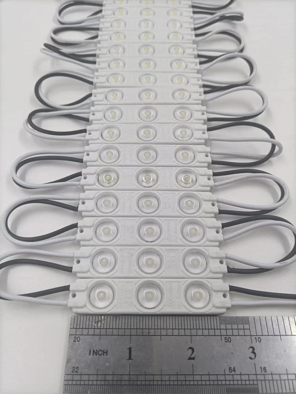 AC 110V LED Module Warm White 3000K 1.5W for Letter Sign Advertising Lightbox with Tape Adhesive Backside (200pcs Pack)
