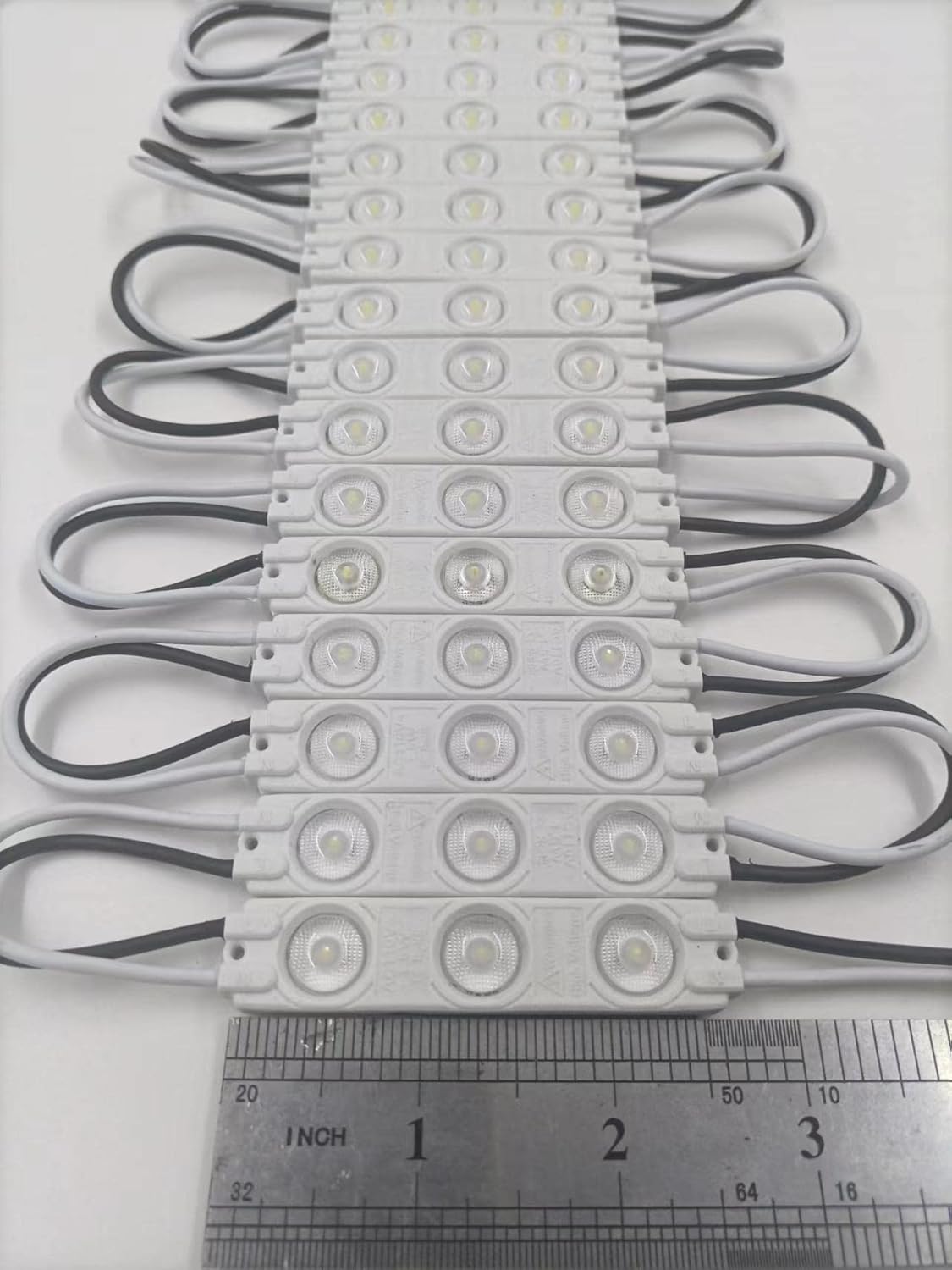 AC 110V LED Module Warm White 3000K 1.5W for Letter Sign Advertising Lightbox with Tape Adhesive Backside (200pcs Pack)