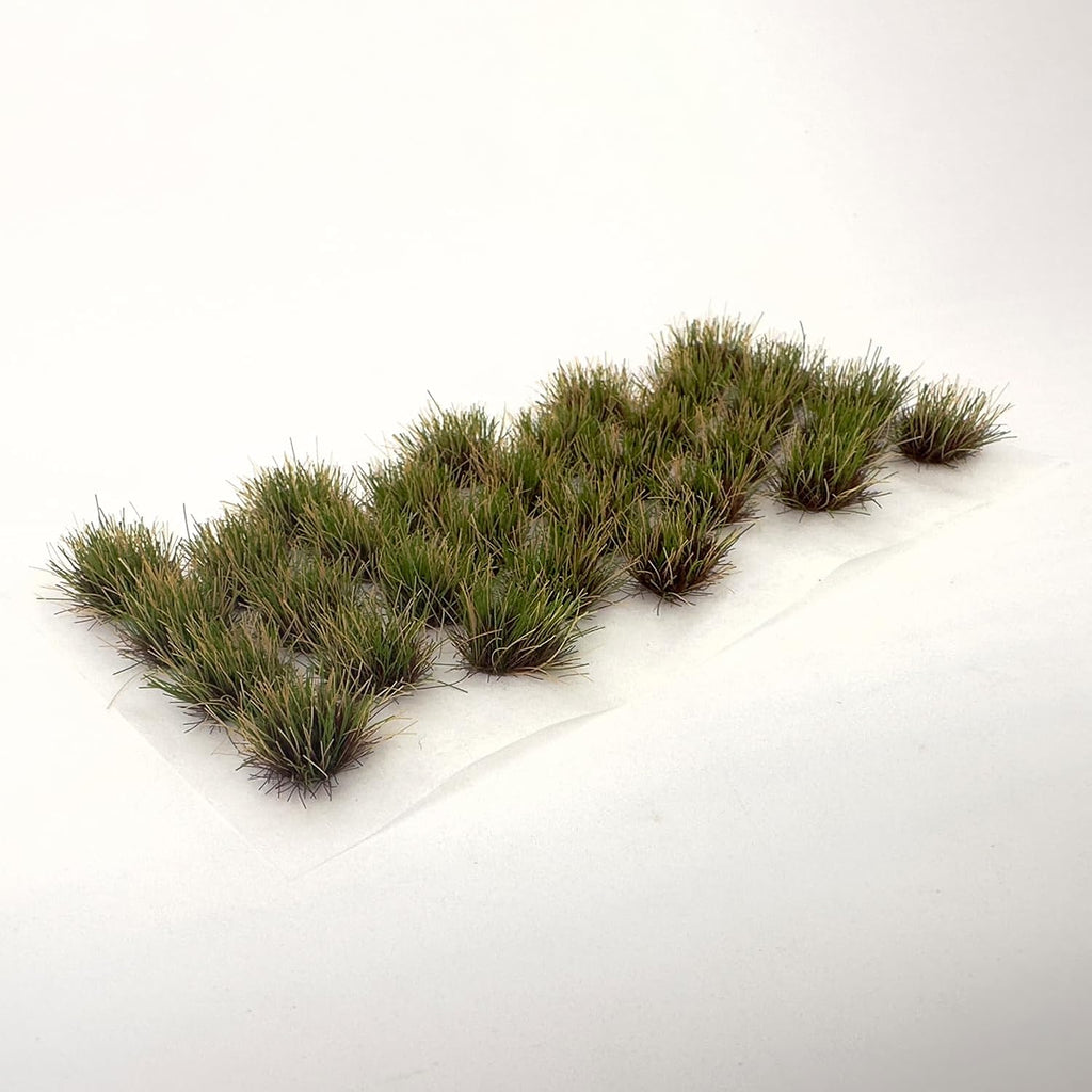 32pcs 8mm Tall Diorama-Flowers-Grass Miniature Bushes Forest Green Static-Grass for Model-Train-Scener Wargaming-Terrain ，Dioramas & DIY Crafts