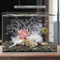 Fish Tank Decorations (fish tank not included), aquarium coral decorations and Aquarium Artificial Plastic Plants Set, betta fish tank accessories coral ornaments aquarium coral Aquarium Décor