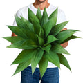 Artificial Plants Fake Agave Succulent Plant 28 Inch Big Size Faux Succulents Stems for Indoor Outdoor Realistic & Natural Home Decor Plants for Office Housewarming