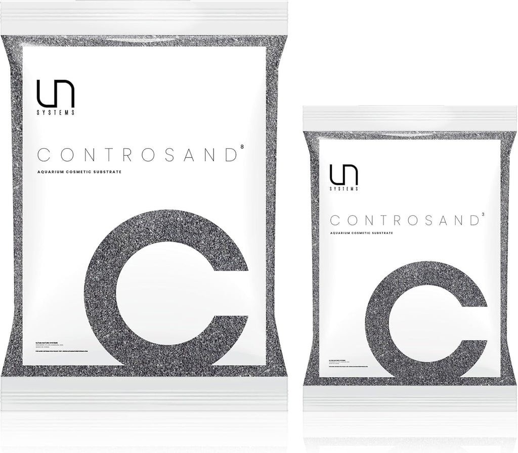 UNS Controsand - Maui, 3L - Natural Freshwater 0.4-0.9mm Black Sand for Aquascaping Planted Tanks - Aquarium, Terrarium, Paludarium Substrate for Betta, Shrimp, Fish, Jumping Spider, Turtle