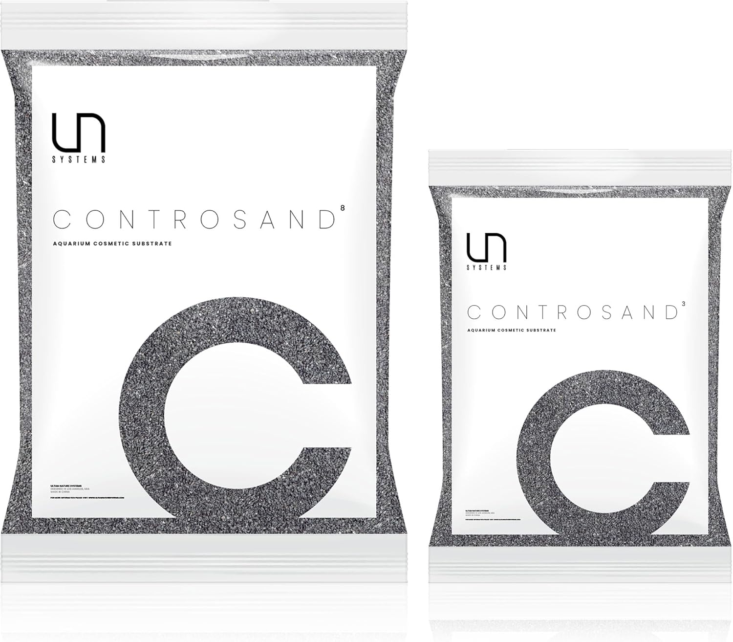 UNS Controsand - Maui, 3L - Natural Freshwater 0.4-0.9mm Black Sand for Aquascaping Planted Tanks - Aquarium, Terrarium, Paludarium Substrate for Betta, Shrimp, Fish, Jumping Spider, Turtle