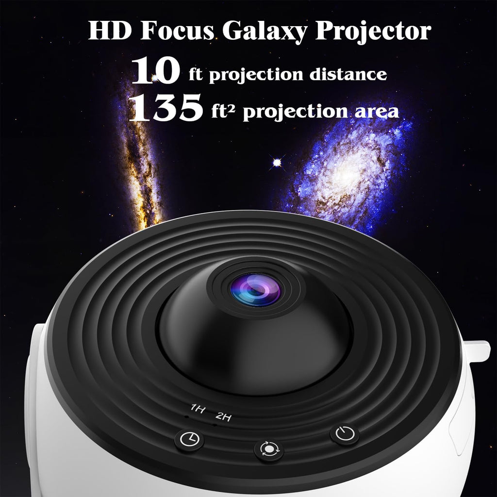 Galaxy Projector for Bedroom,13 in 1 Planetarium Star Projector Galaxy Light,Ceiling Night Light Milky Way Mood Lighting with Timer,LED Space Galaxy Lamp Bedroom Room Decor for Adults Kids
