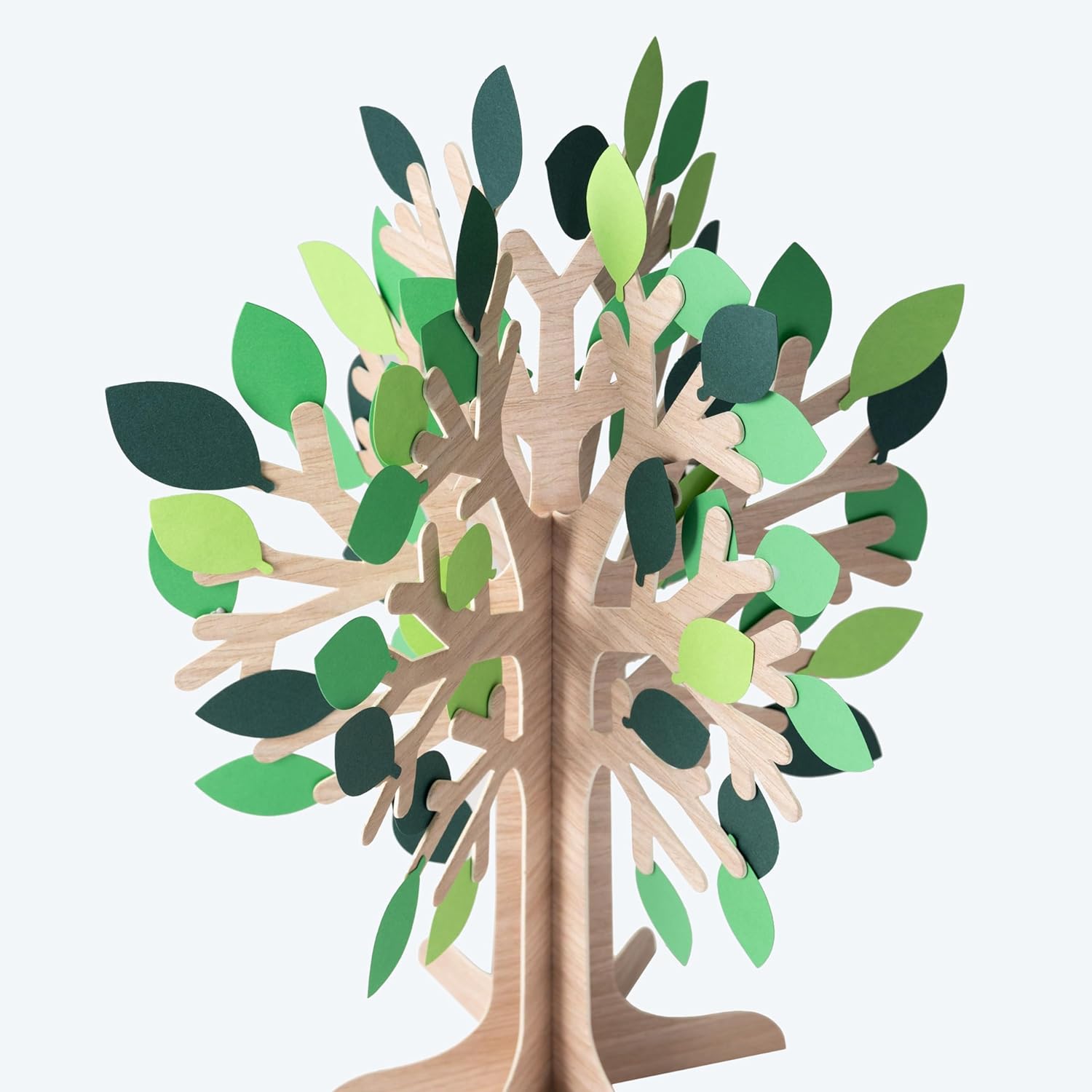 Cheerland Tree of Life Centerpiece 3D Table Decor Autumn Fall Thankful Tree for Thanksgiving Harvest Rustic Woodland Party Supplies Green Leaves Décor Arrangements Displays