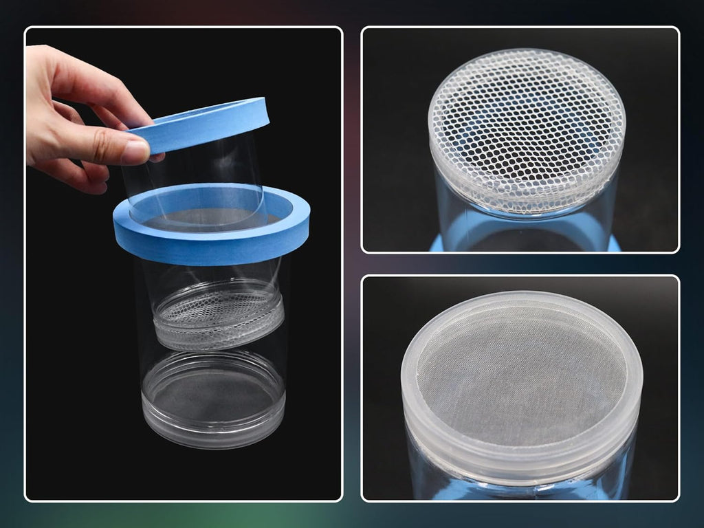 3 Pack Breeder Box for Fish Tank, Baby Fish Separator for Aquarium, Floating Breeding Isolation Box for Betta, Shrimp, Clownfish, Guppy