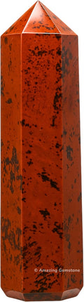 Amazing Gemstone Large Mahogany Obsidian Crystal Towers ~ Natural Healing Crystal Point Obelisk for Reiki Healing and Crystal Grid (5.5 to 6 INCH)