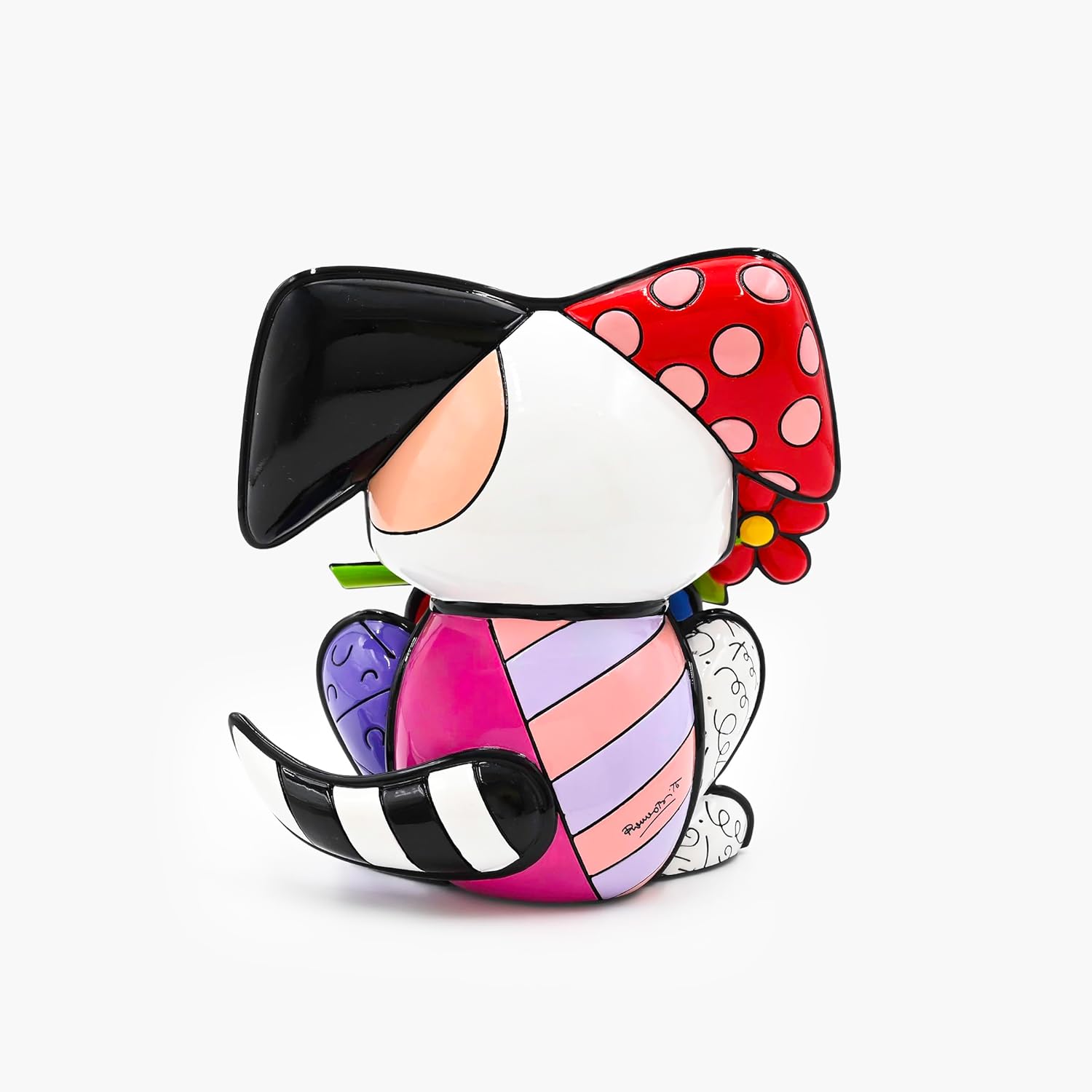 Britto Collectible Figurine - Iconic Art Figurine, Decorative Displays for Modern Home Decor | Designed by Iconic Artist Romero Puppy Love Dream (Multicolor)