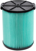 CRAFTSMAN CMXZVBE38753 Genuine HEPA Media Wet Dry Vac Replacement Vacuum Filter for Most 5 to 20 Gallon CRAFTSMAN Shop Vacuums, Easy Installation and Traps Allergens