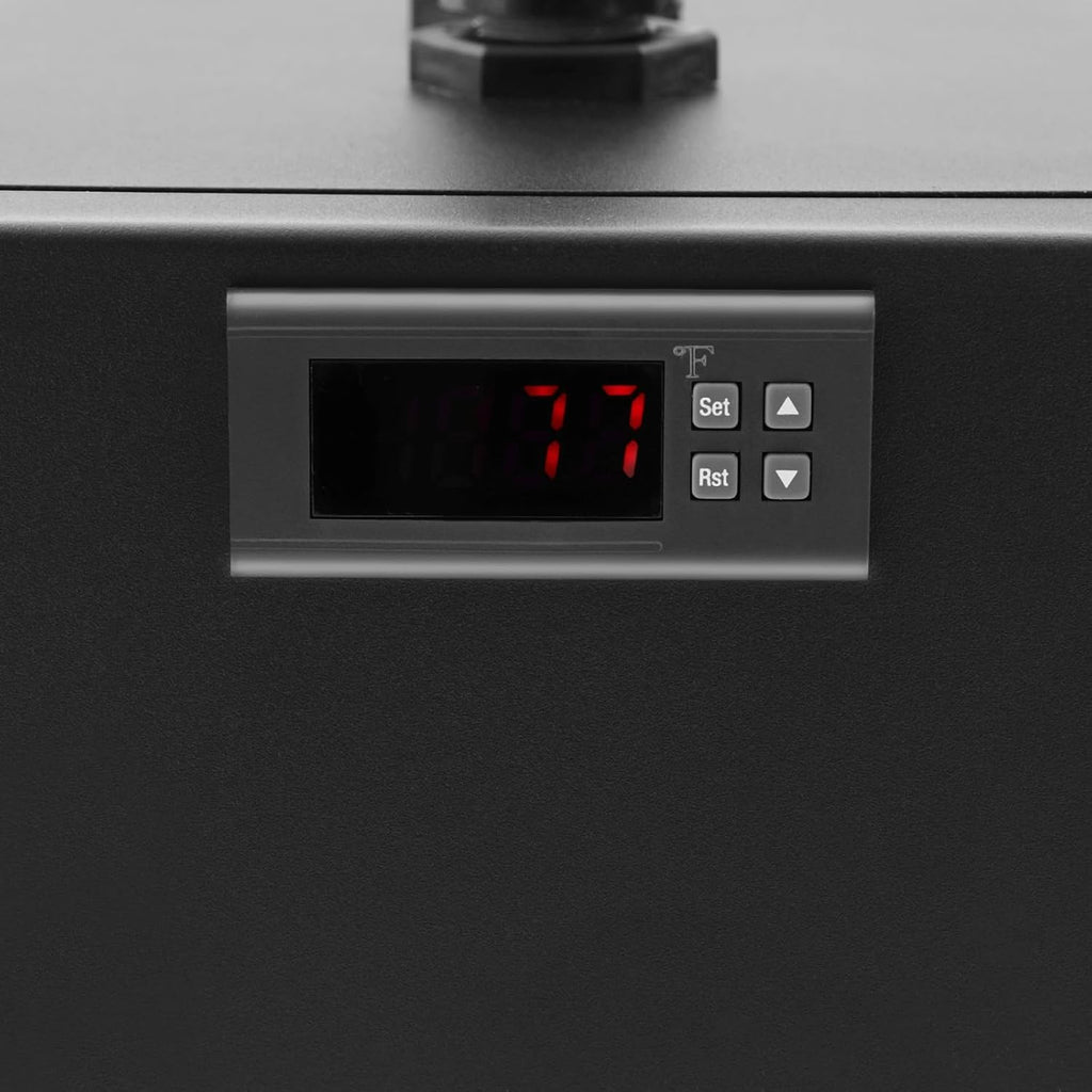 Aquarium Chiller 47gal 1/10 HP Water Chiller Axolotl Tank Cooler Fish Tank Water Chiller for Water Weeds Axolotl Jellyfish Coral Shrimp