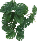 IBWell Fake Reptile Plants for Terrarium, Decor, Turtle Tank with Suction Cup